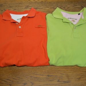 Orvis - Short-Sleeve Polos Size XL (Lot of 2)